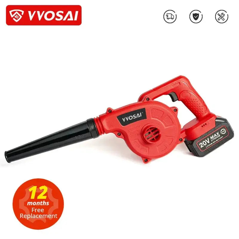 VVOSAI 20V Cordless Garden Blower Easy Use For Cleaning