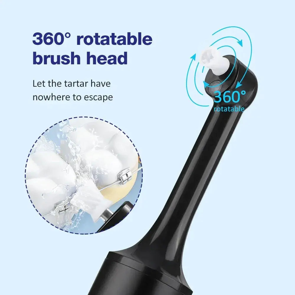 Electric Tooth Polisher Teeth Whitening Strips Set