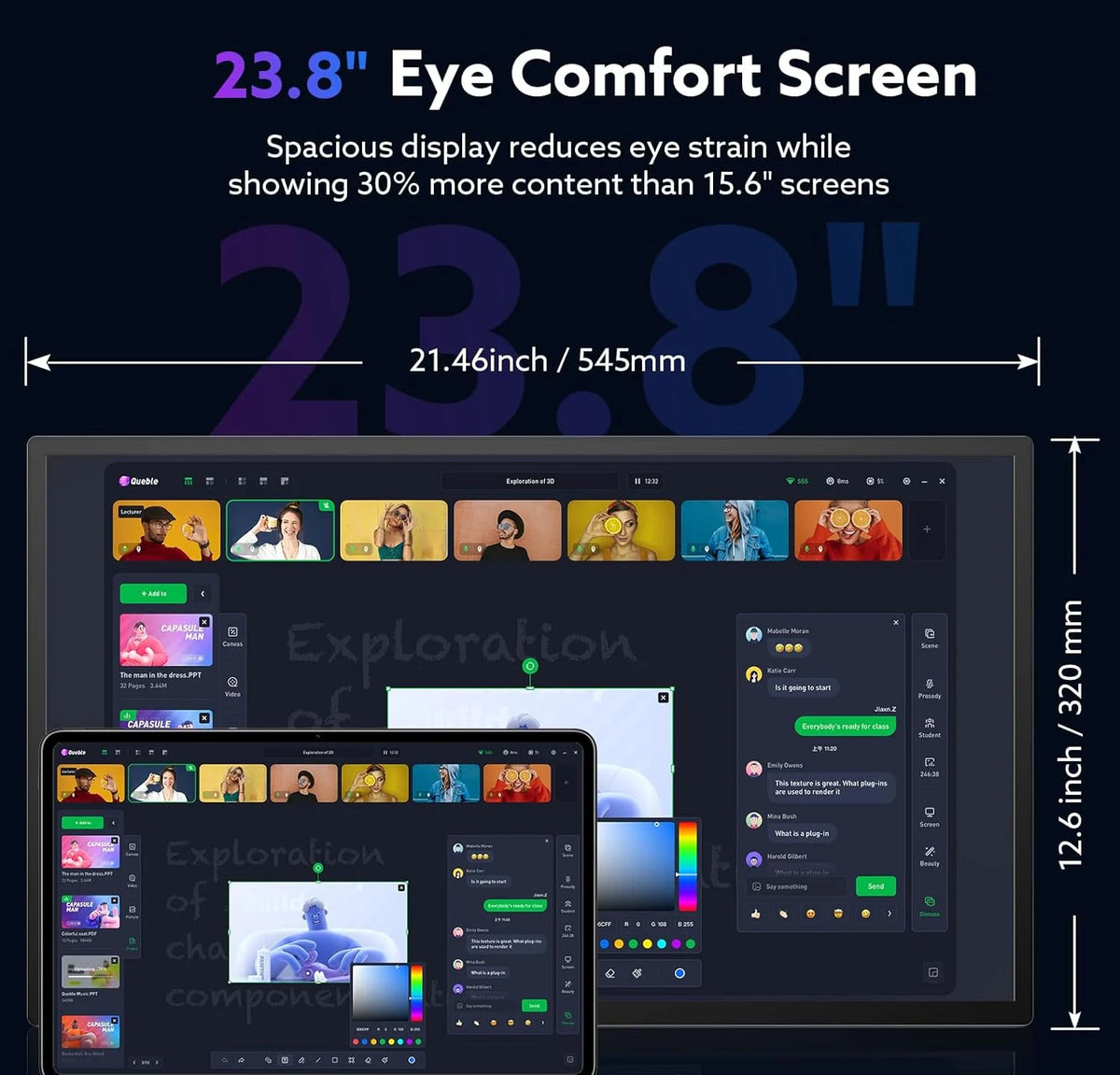 Monitor for Clearer Everyday Viewing