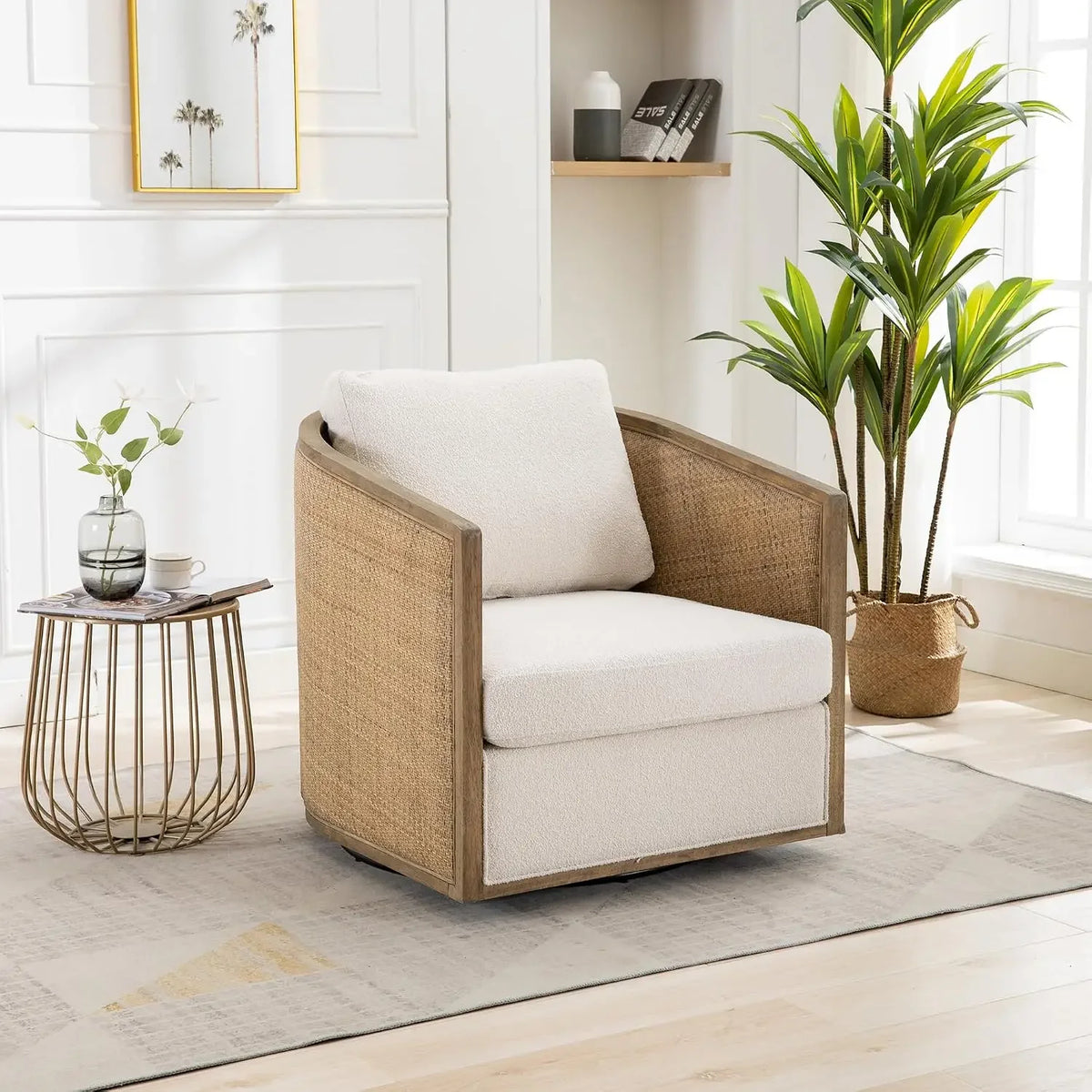 Rattan Corner Chair