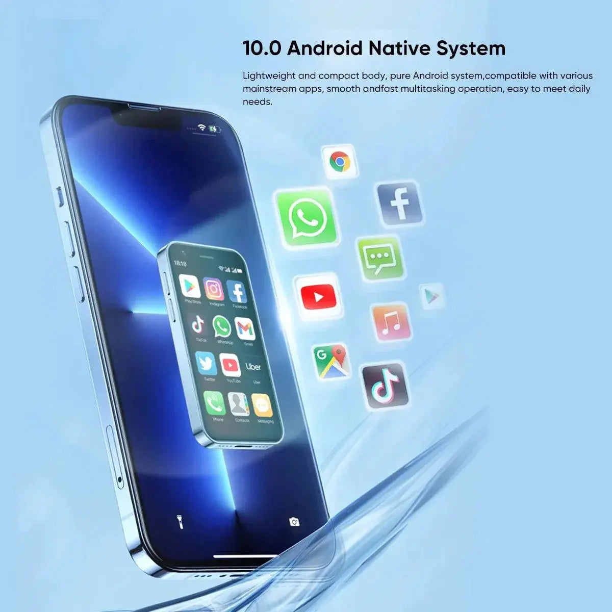 Compact SOYES XS16 Mini Smartphone Android 10 Dual SIM 4G