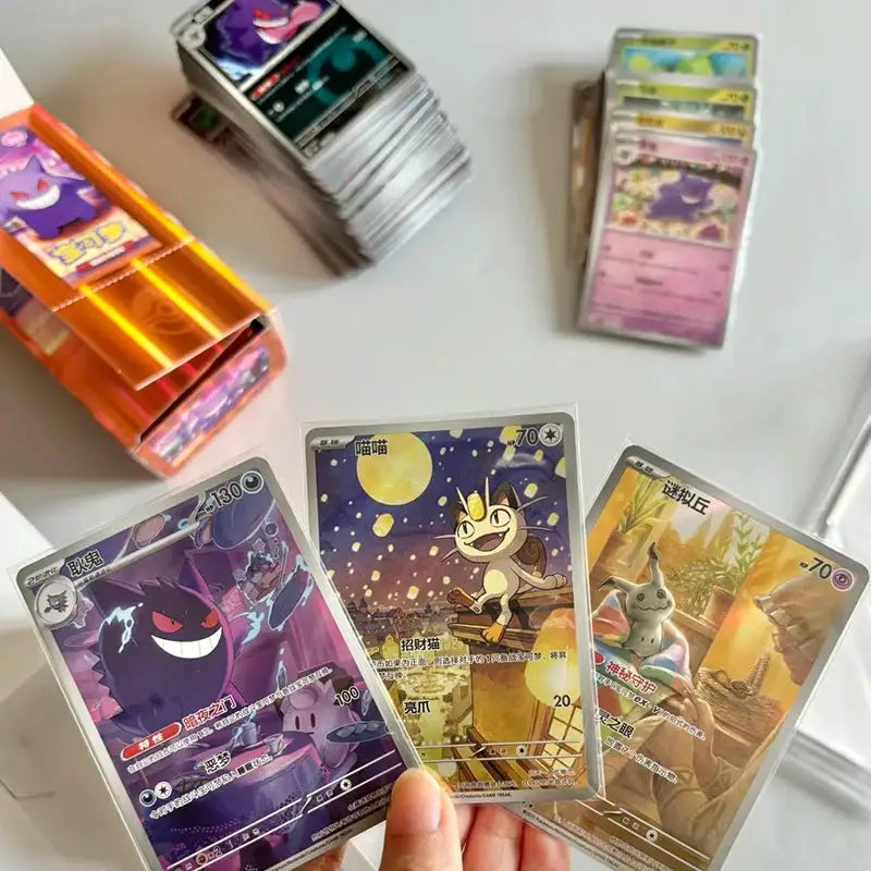 In Stock Pokemon TCG Gengar Gem Pack Vol.3 Blind Box Full Art Rare Trading Cards M2a M2 New Sealed Collectible Birthday GiftS