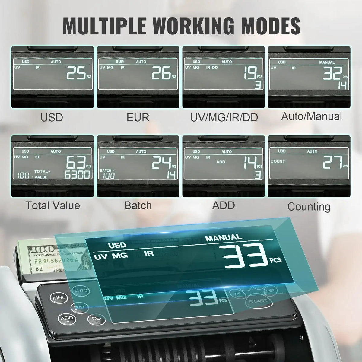 Professional Cash Counting Device — product image 4