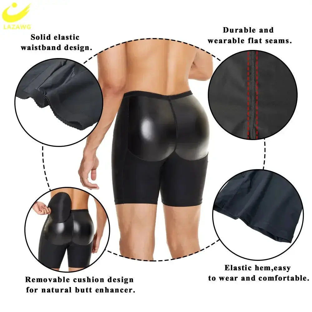 Mens Booty Lifter Shapewear For Enhanced Comfort Plus
