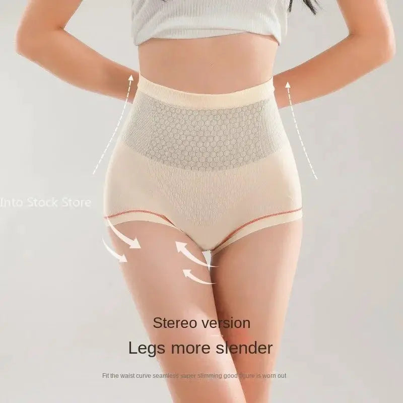 Seamless High Waist Shaping Panties For Tummy Control