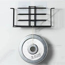 Clear Adhesive Shelf Hooks for Kitchen and Bathroom Storage