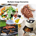 1-2PCS 2in1 Olive Oil Dispenser Bottle 500ml Cooking Tool