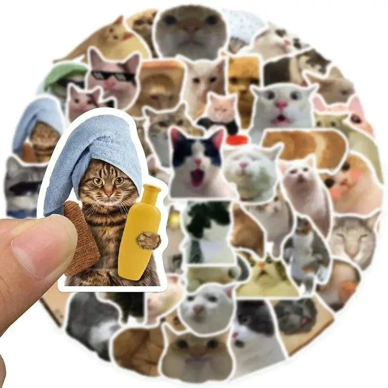 Cat Mood Sticker Set For Creative DIY Craft Supplies