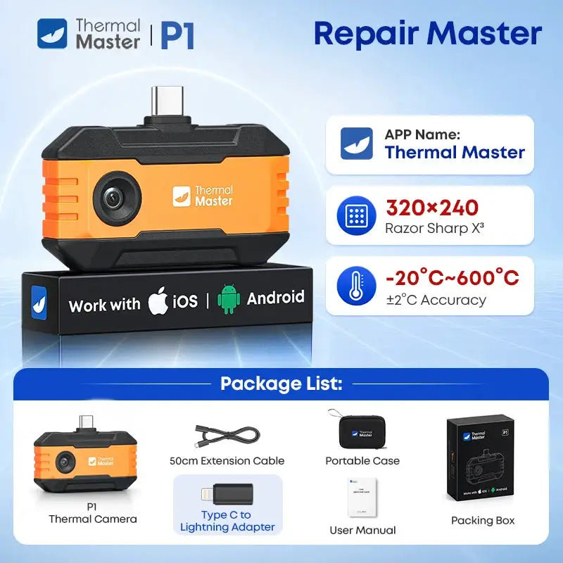 Thermal Imaging Camera for iPhone and Android Cell Phone ℃ — product view 8
