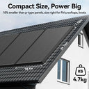 100W Solar Panel 12V Rigid Mono Camp