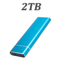 4TB large capacity portable SSD solid state drive, external high-speed storage, shock resistant and portable, suitable for lapto