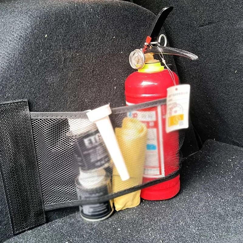 Car Trunk Mesh Organizer for Neat Storage Solutions