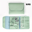 Stainless Nail Clippers Set - Compact Travel Case