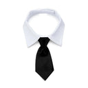 Pet Formal Necktie Tuxedo Bow Tie Black and Red Collar
