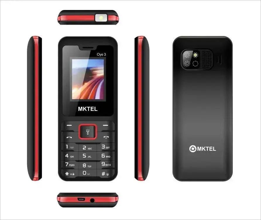 MKTEL OYE 3 Dual SIM Feature Phone 1.77 Inch Display 1800mAh