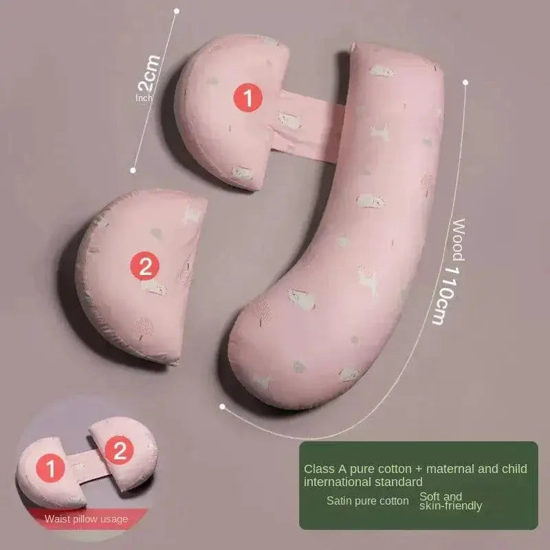 U Shaped Memory Foam Pillow For Side Sleepers Travel Ready