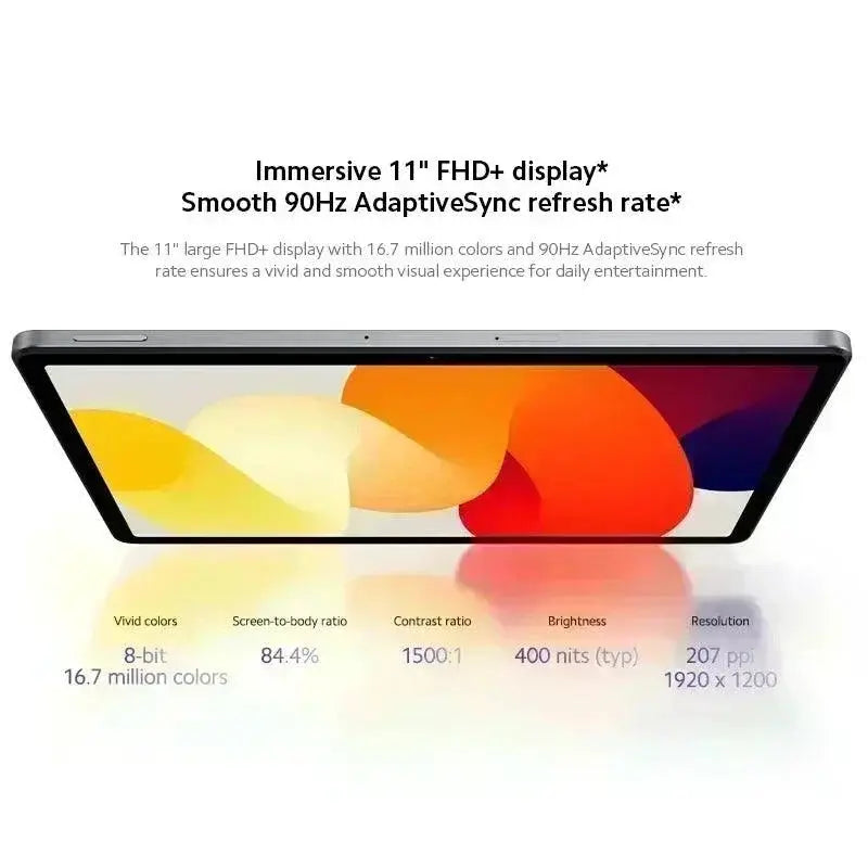 Redmi Pad SE 11 Inch FHD Tablet Snapdragon 680 Battery Life