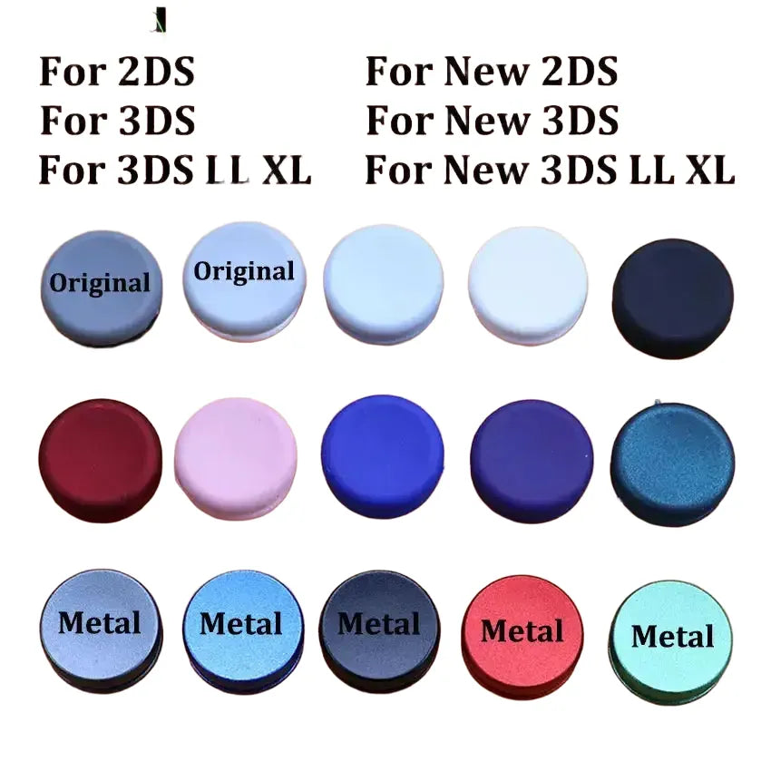 Joystick Cap - Comfort Grip For Nintendo - Black Metal product image