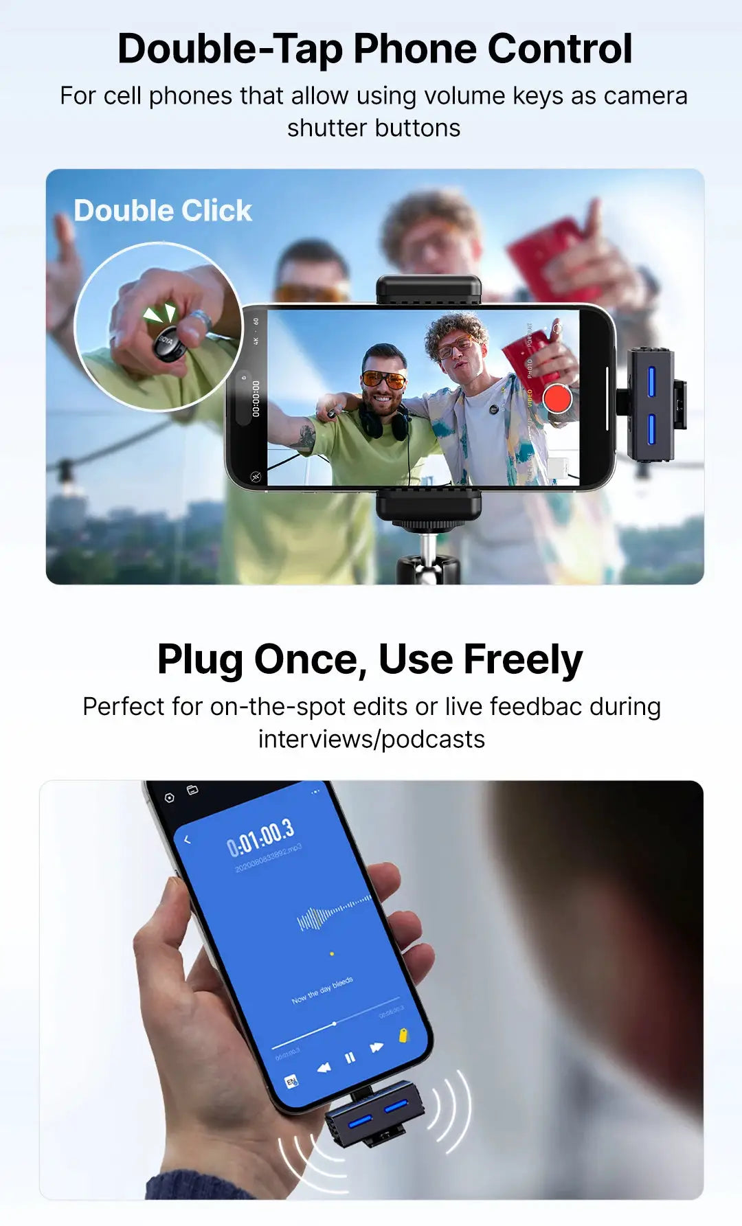Pro Sound Lavalier Microphone for iPhone — product view 10