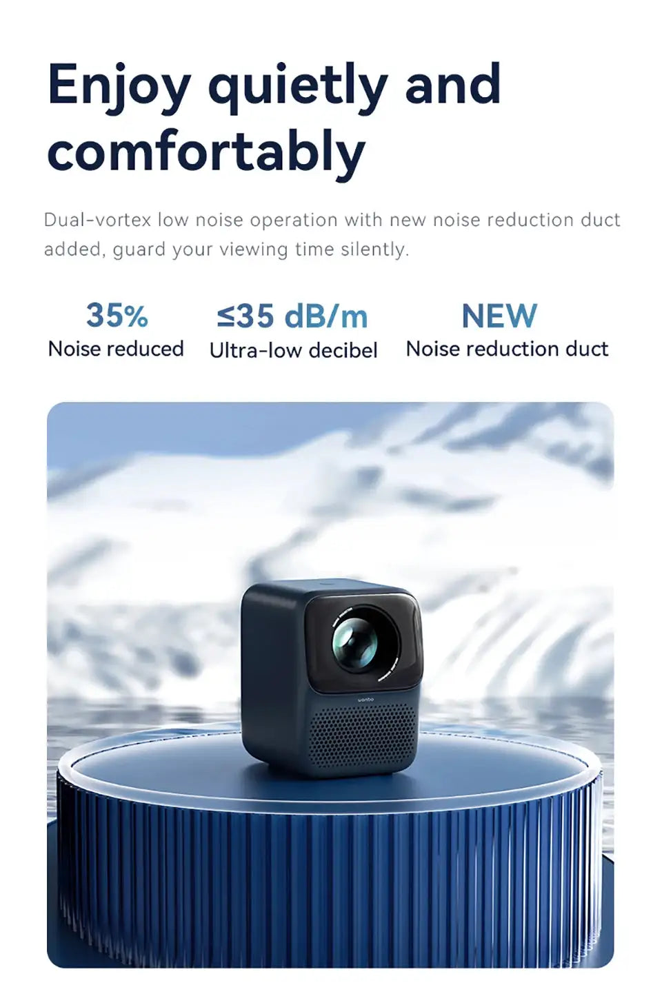WANBO Max Portable Full HD Android Projector With WiFi — product view 18