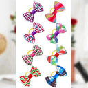 Durable Dog Bows for Christmas Grooming
