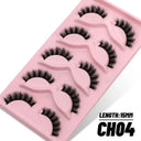 3D Fluffy Wispy False Eyelashes for a Natural Look