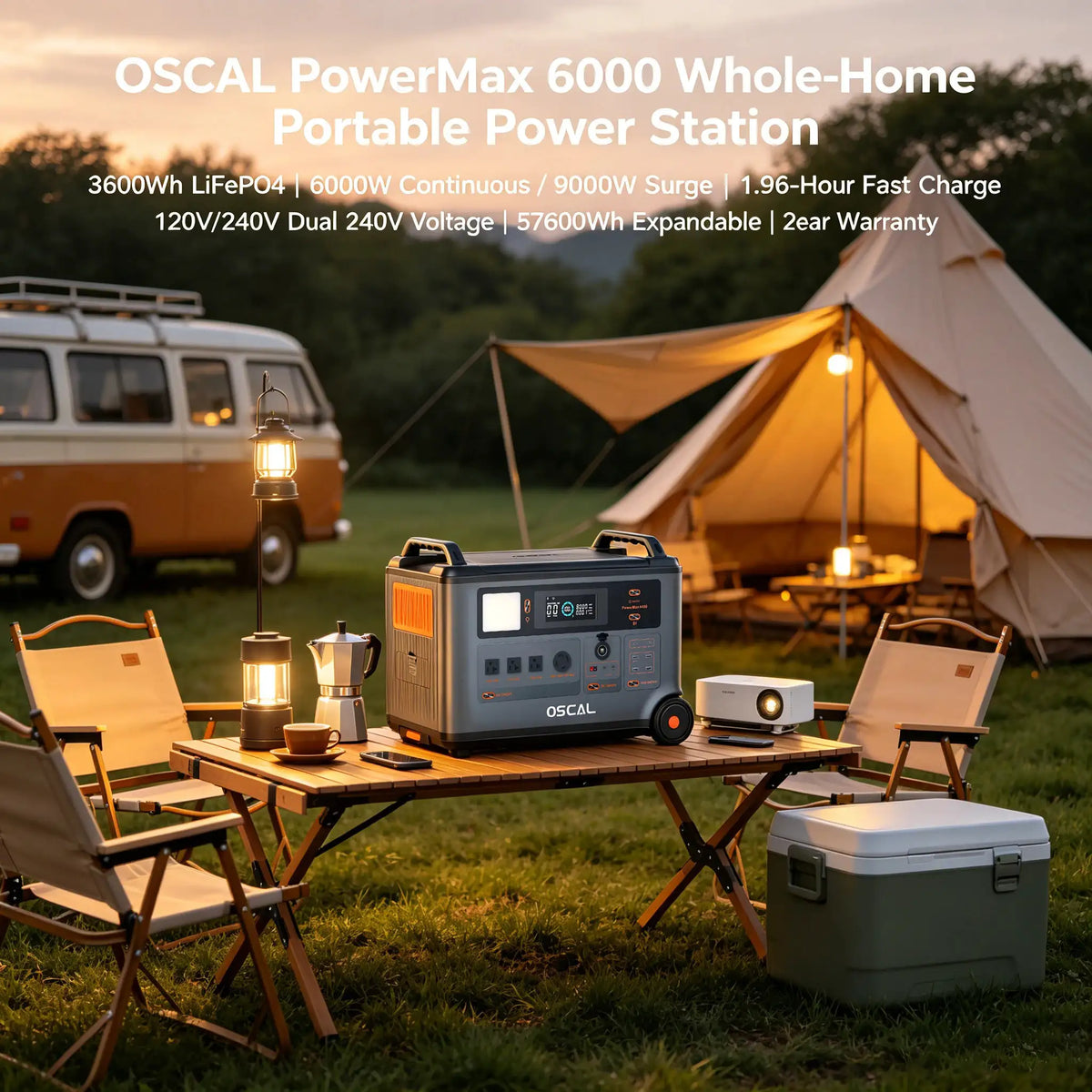 OSCAL Solar Power Station — product view 2