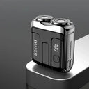 Mini Electric Shaver - Rechargeable Dual Blade
