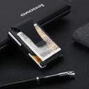 Slim RFID Card Wallet for Daily Security