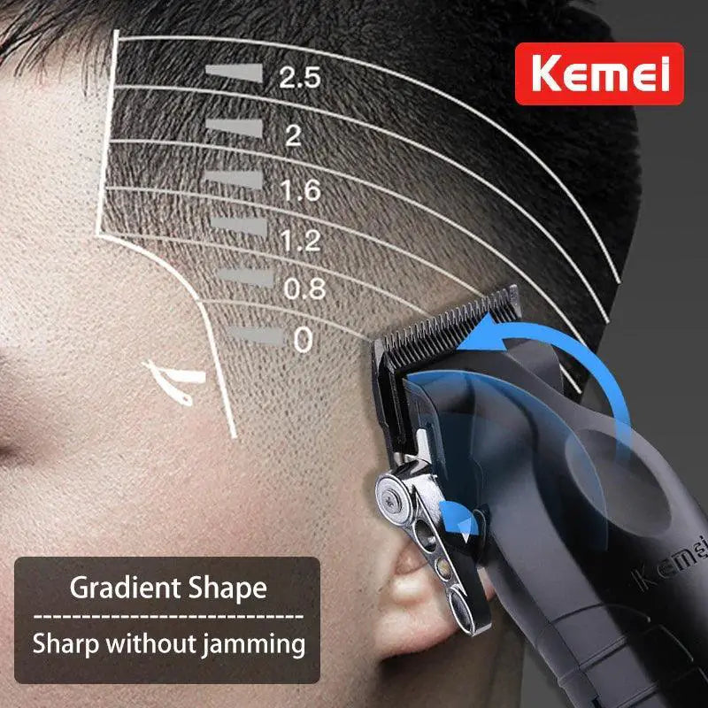 Professional Electric Hair Clipper And Shaver Kit For Men
