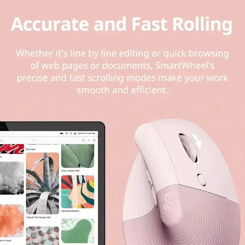 Lift Ergonomic Vertical Mouse Wireless Bluetooth Logitech