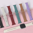 Engraved Silicone Apple Watch Band Personalize Your Style
