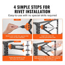 Pro Heavy Duty Rivet Nut Tool Kit
