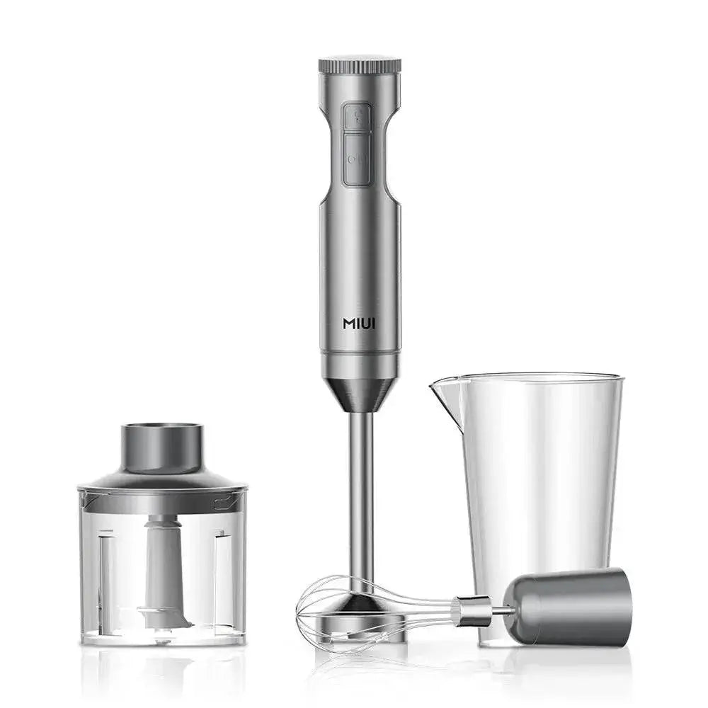 MIUI Hand Blender 4 In 1 Stainless Steel Kitchen Mixer
