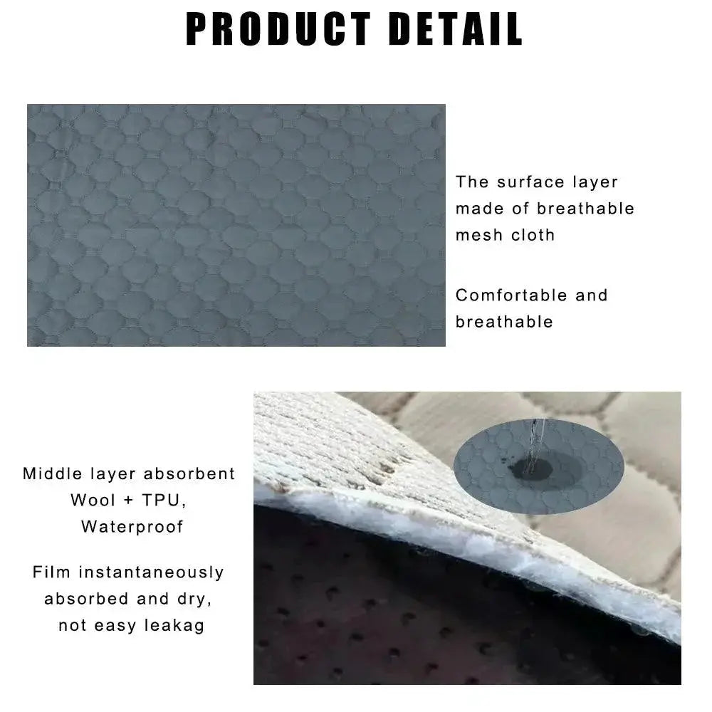 Washable Reusable Dog Training Pad Urine Absorbent Mat