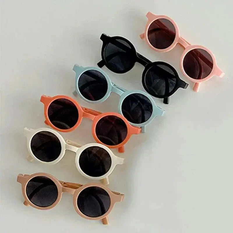 Foldable Kids Sunglasses For Boys And Girls UV 2023