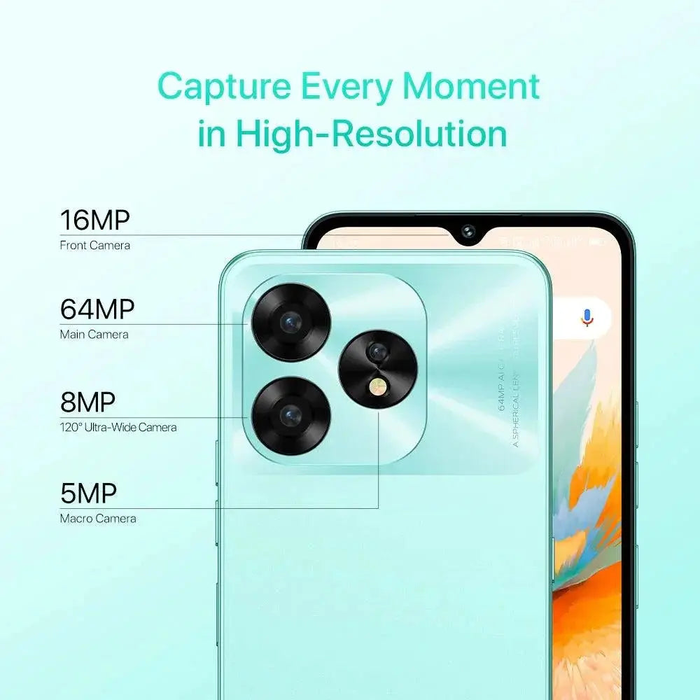 UMIDIGI A15 A15C Smartphone NFC Android 13 World Premiere