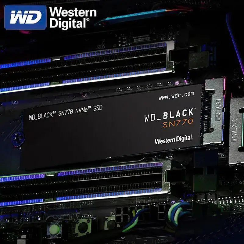 Western Digital SN770 2TB NVMe Gen4 SSD High Speed Storage