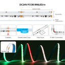 Addressable SPI RGBW LED Strip 896 LEDs 24V Dream Color COB Light Vivid Scenes