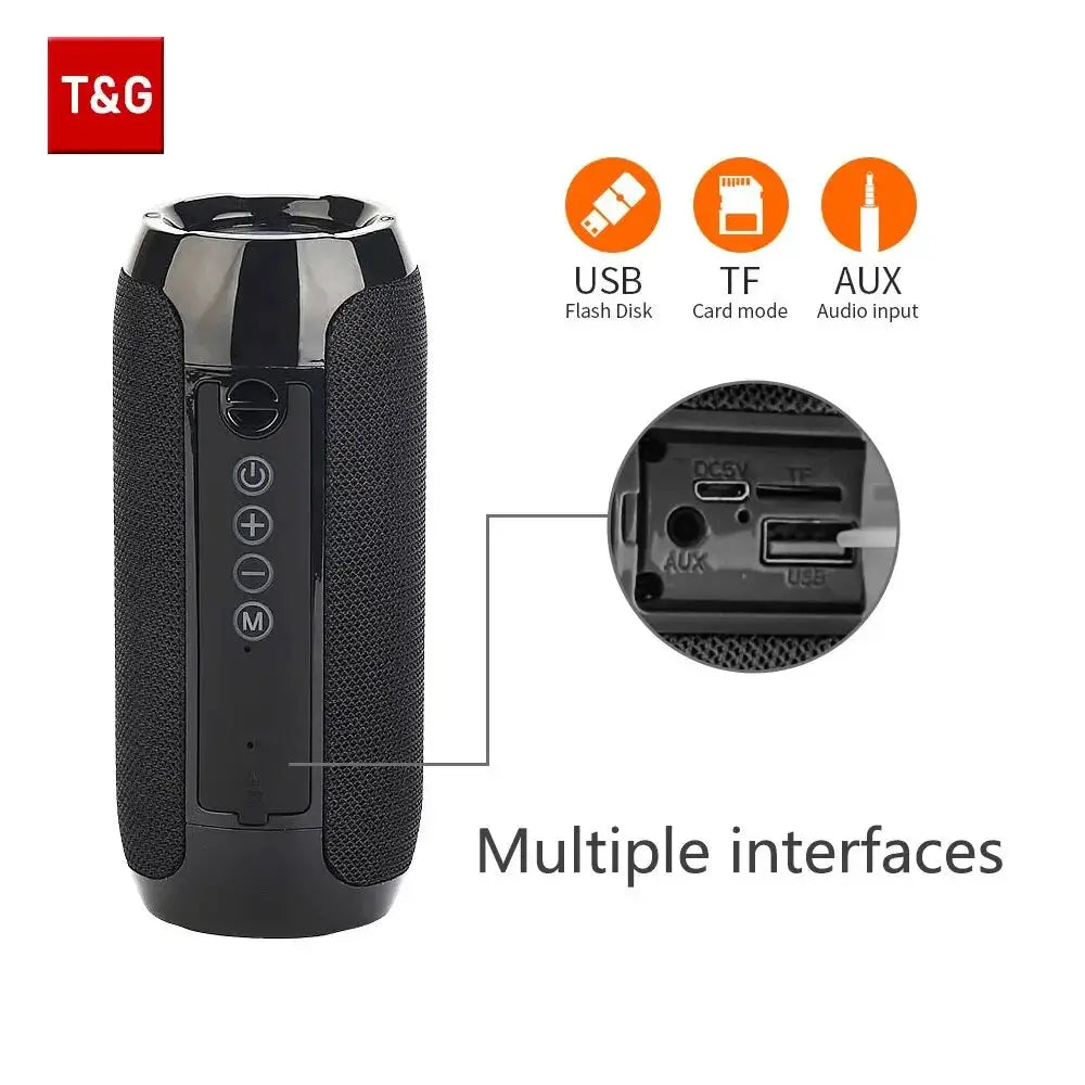TG117 Bluetooth Portable Loudspeaker Outdoor TWS Speaker