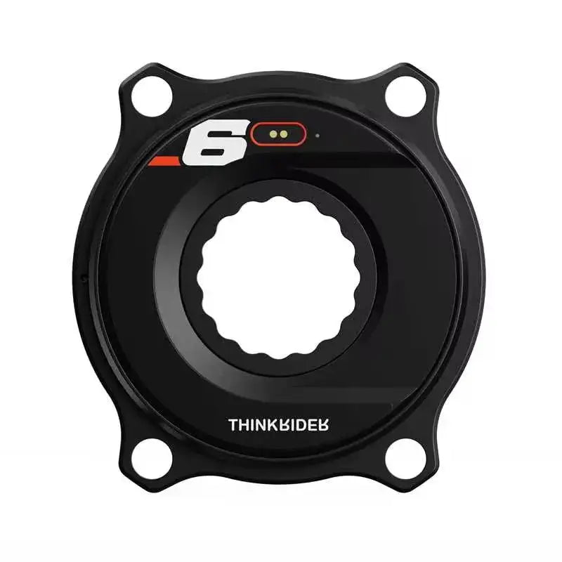 THINKRIDER PP6 Bike Carbon Fiber Spider Power Meter Crankset DUB 29MM 162.5-172.5mm ANT+ BLE for Road Bike