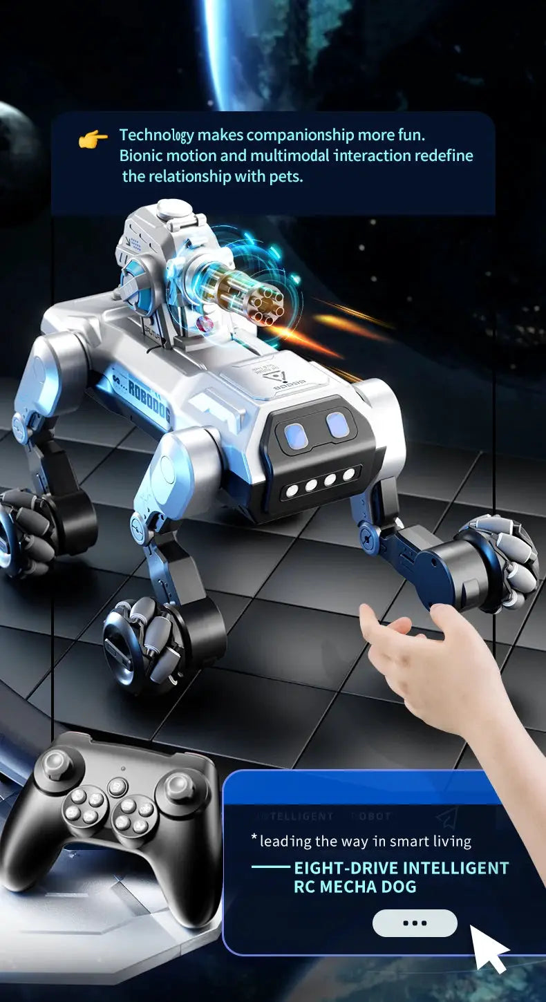 Robot Dog for Kids: Singing 2.4G RC Toy