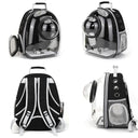 Pet Capsule Backpack With Clear Window And Ventilation
