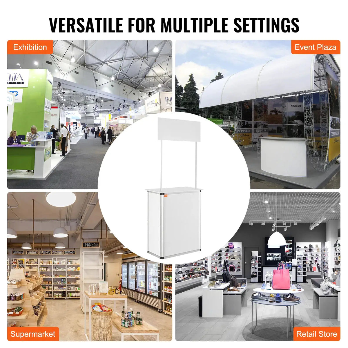 Tradeshow Exhibit Podium Stand — product view 5
