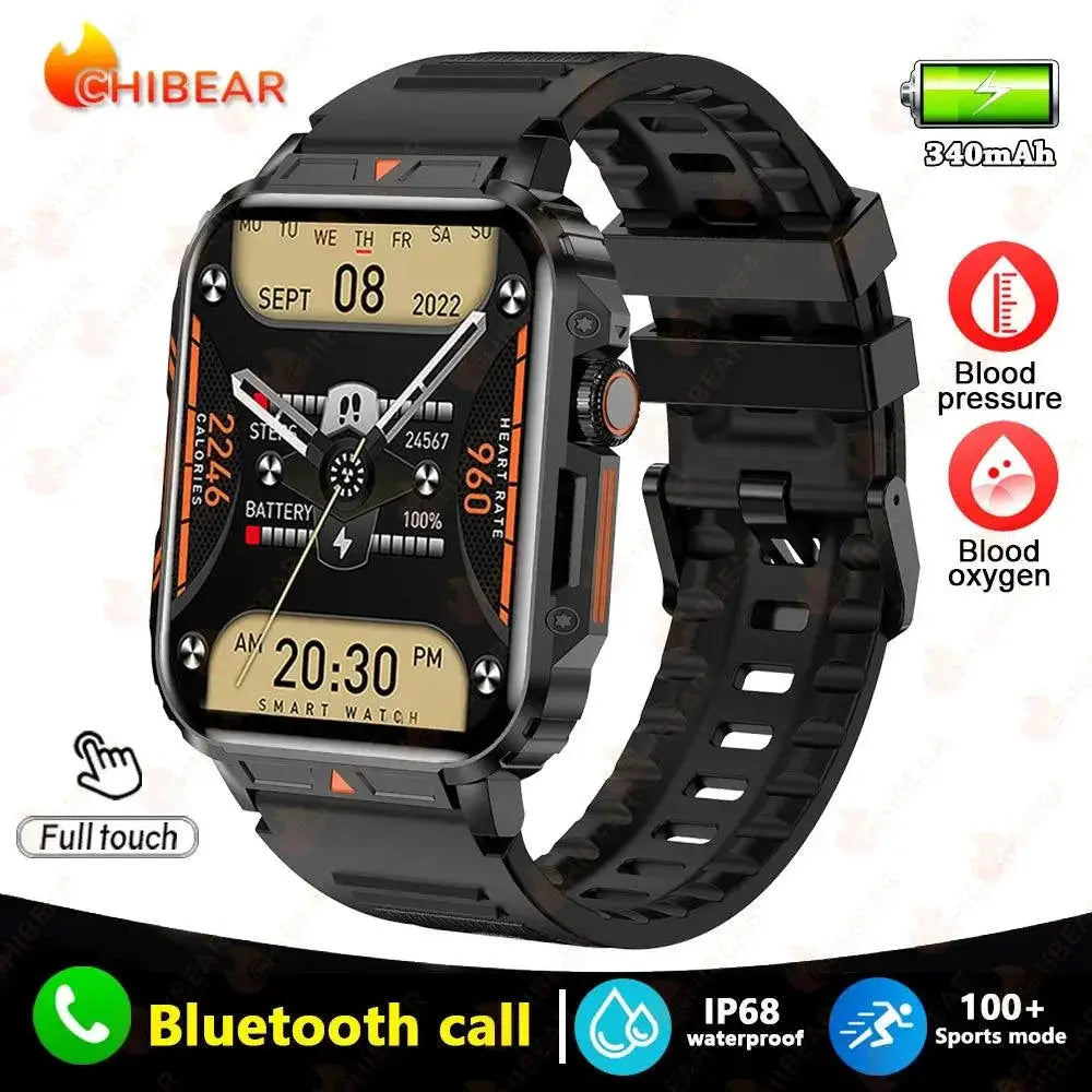 Men's Smartwatch With Fitness Tracking And Health Insights