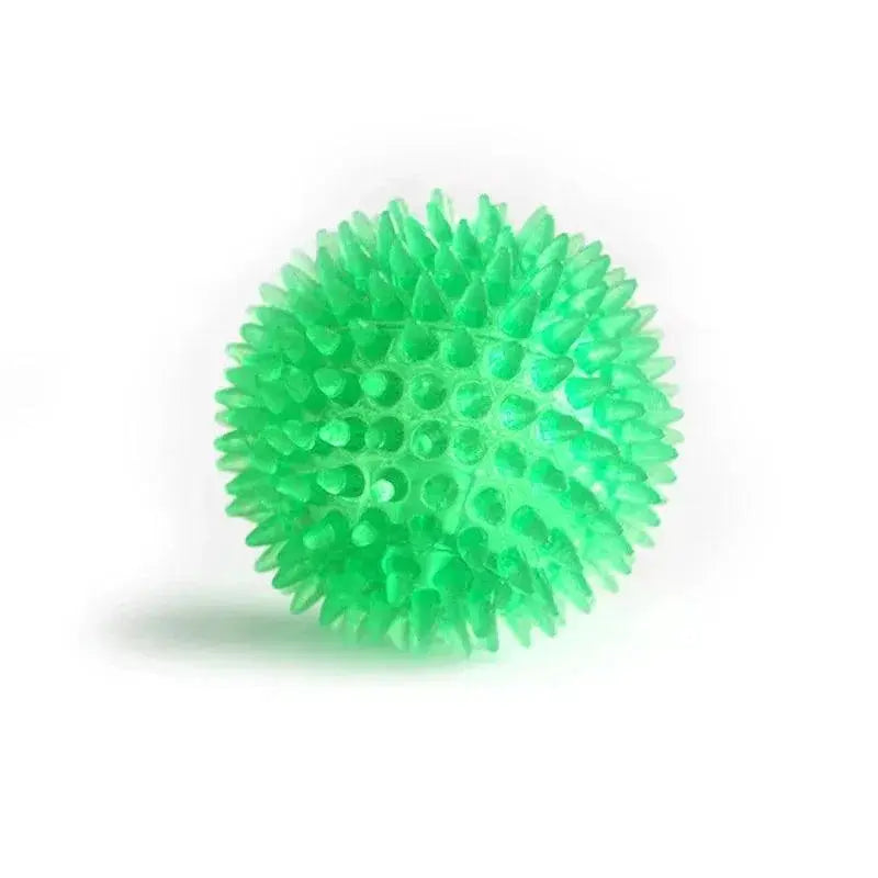 Small Dog Hedgehog Ball Toy Teeth Cleaning Interactive
