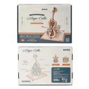 Robotime 3D Wooden Music Cello Puzzle Assembly Set