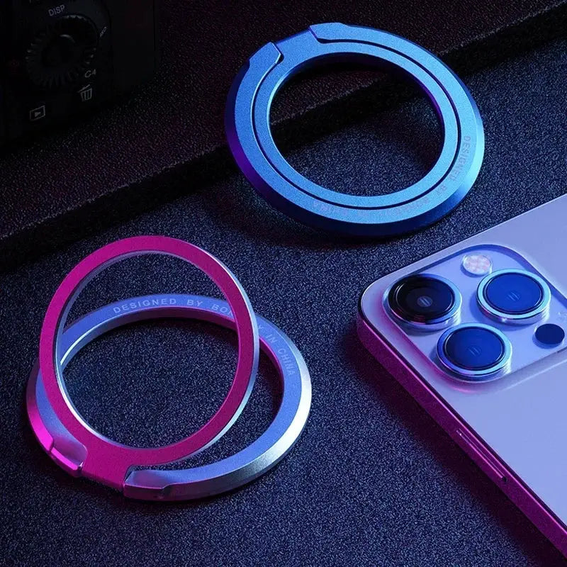 Magnetic Ring iPhone Holder for MagSafe Portable Magnet