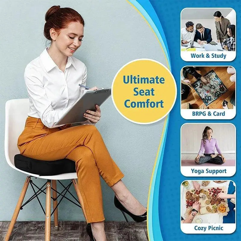 U Shaped Gel Memory Foam Seat Cushion for Travel Comfort