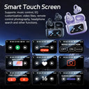 WJOY Touch Screen Bluetooth Earbuds Real Time Translation 144 Languages ANC HiFi